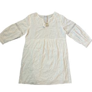 Tommy Bahama St. Lucia Linen Blend Split-Neck Dress